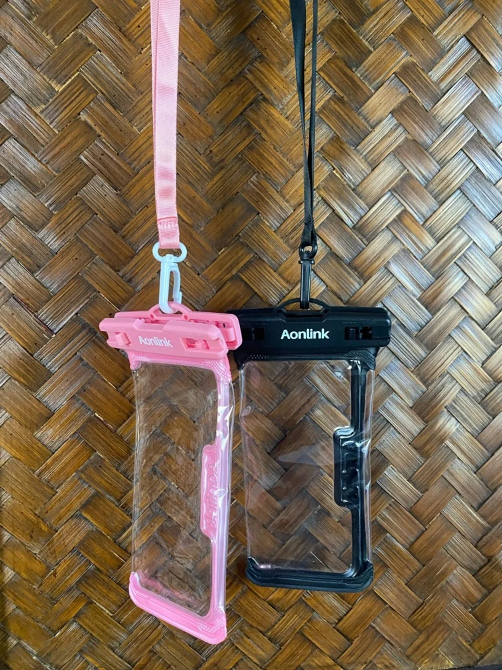 AONLINK - pink & black phone protectors